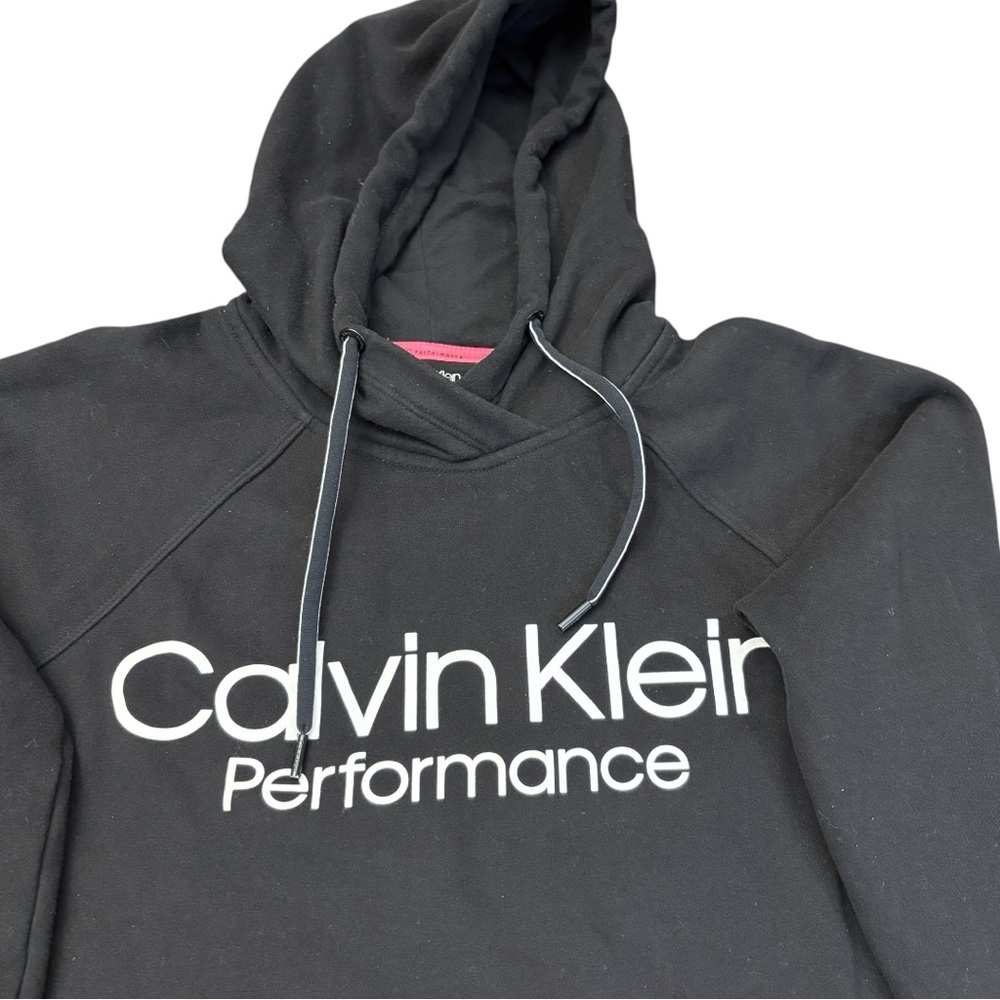 Calvin Klein Performance Hoodie Sweatshirt Black Small - Picture 3 of 8